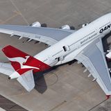 Airbus A380 von Qantas