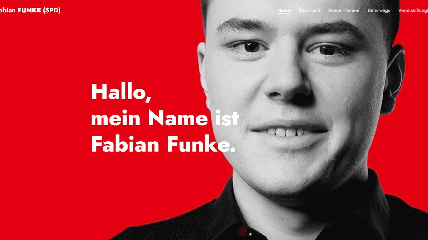 Fabian Funke, 24, SPD: Der Juso-Vorsitzende aus Sachsen trat im Wahlkreis Sächsische Schweiz-Osterzgebirge an