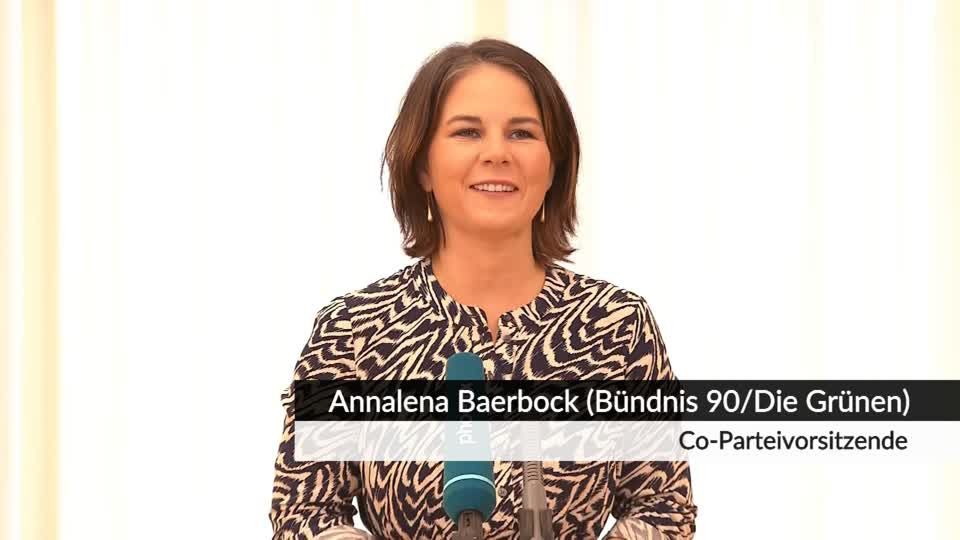 Video: Baerbock: Wollen Grundlage für progressive Regierung bilden Video: Baerbock: Wollen Grundlage für progressive Regierung bilden