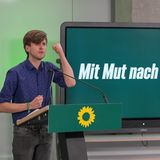 Max Lucks, 24, Grüne: Der frühere Co.-Chef der Grünen Jugend kommt aus Bochum.
