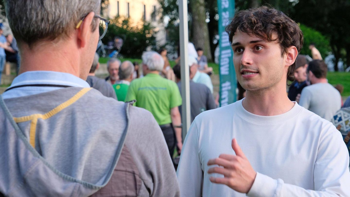 Lukas Benner, 25, Grüne: Benner kommt aus Aachen, das hat er mit Armin Laschet gemeinsam.