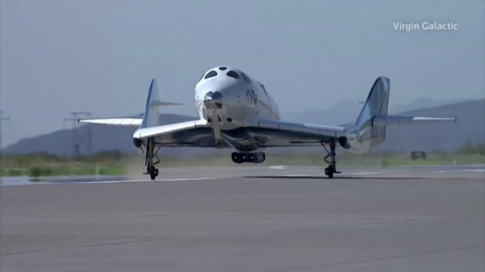 Video: Virgin Galactic darf wieder starten