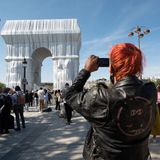 Das Projekt "L'Arc de Triomphe, Wrapped" ist bis zum 3. Oktober zu sehen.