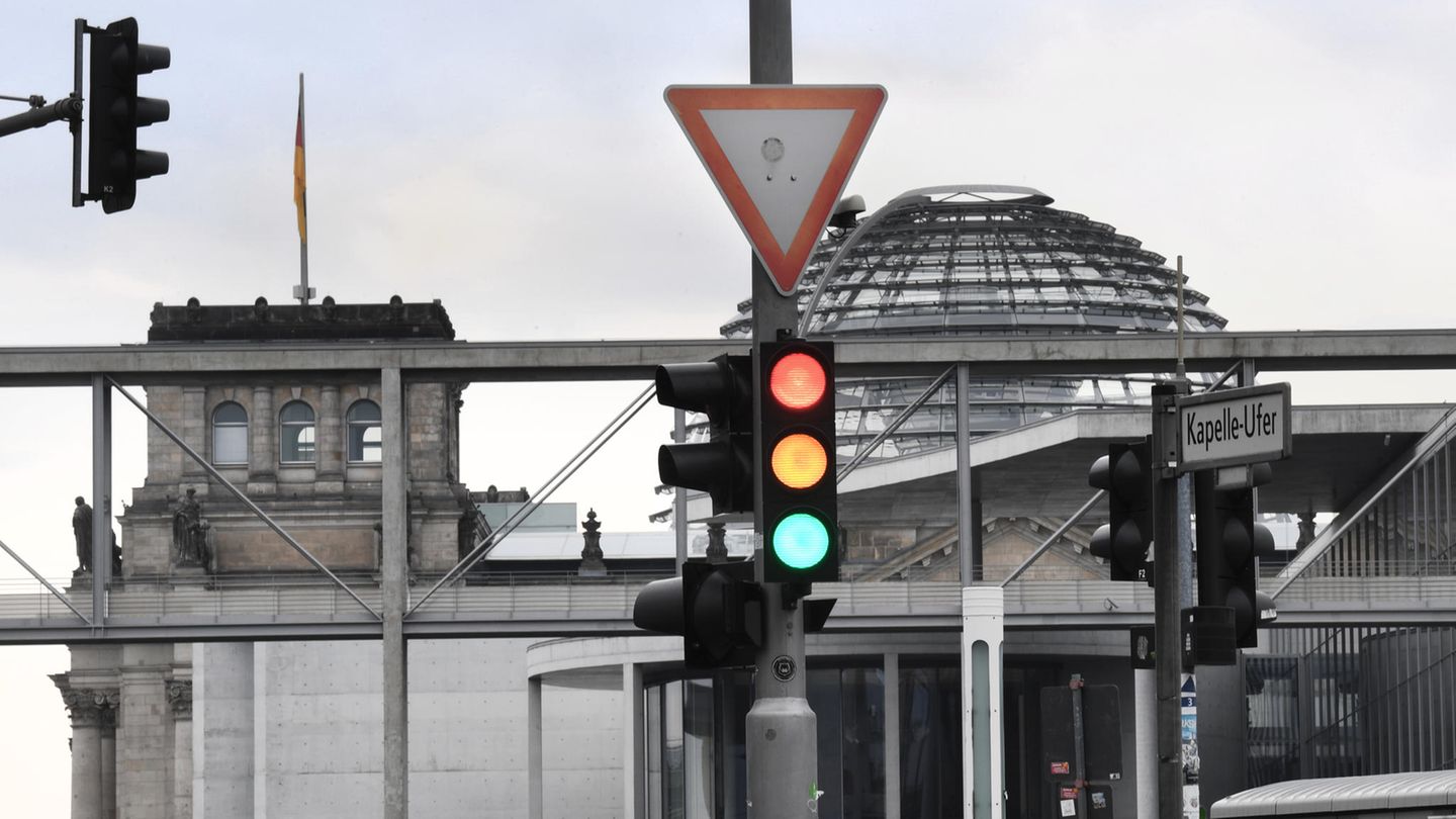 Светофор в берлине