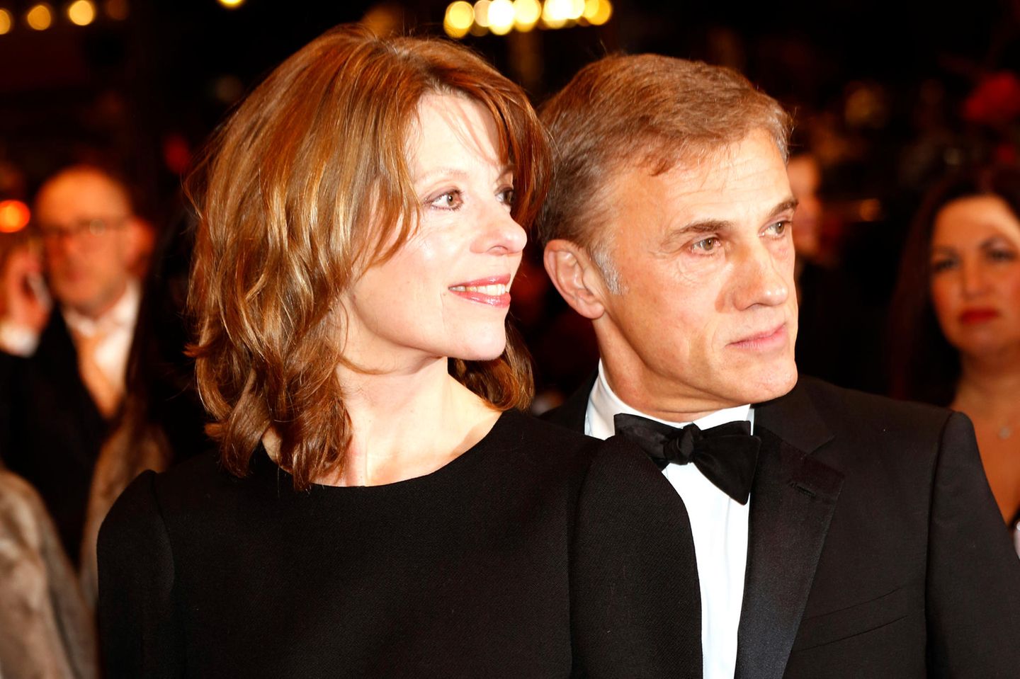 Christoph Waltz mit der deutschen Kostümbildnerin Judith Holste. Das Paar ist seit 2013 verheiratet und hat eine gemeinsameTochter.