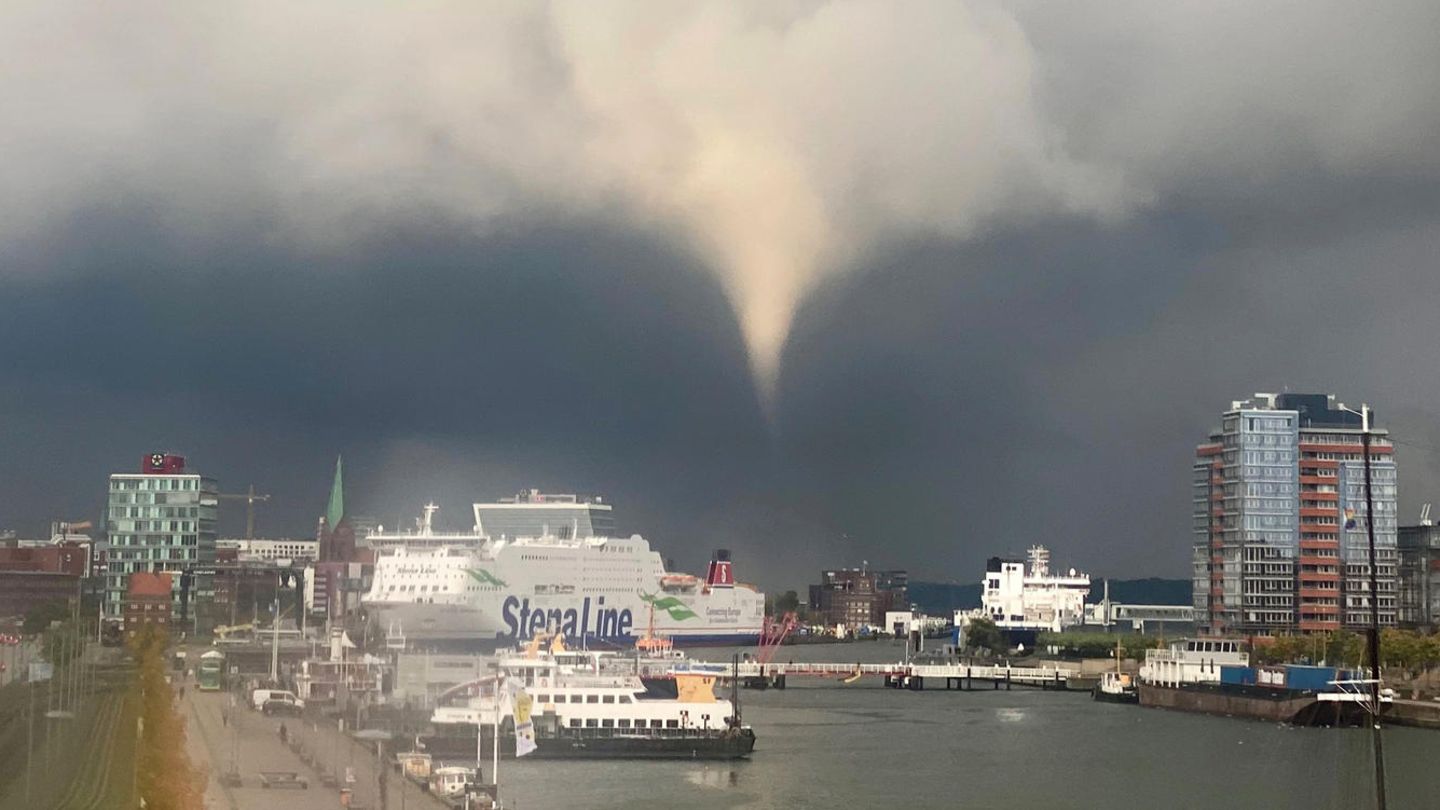 Tornado in Kiel