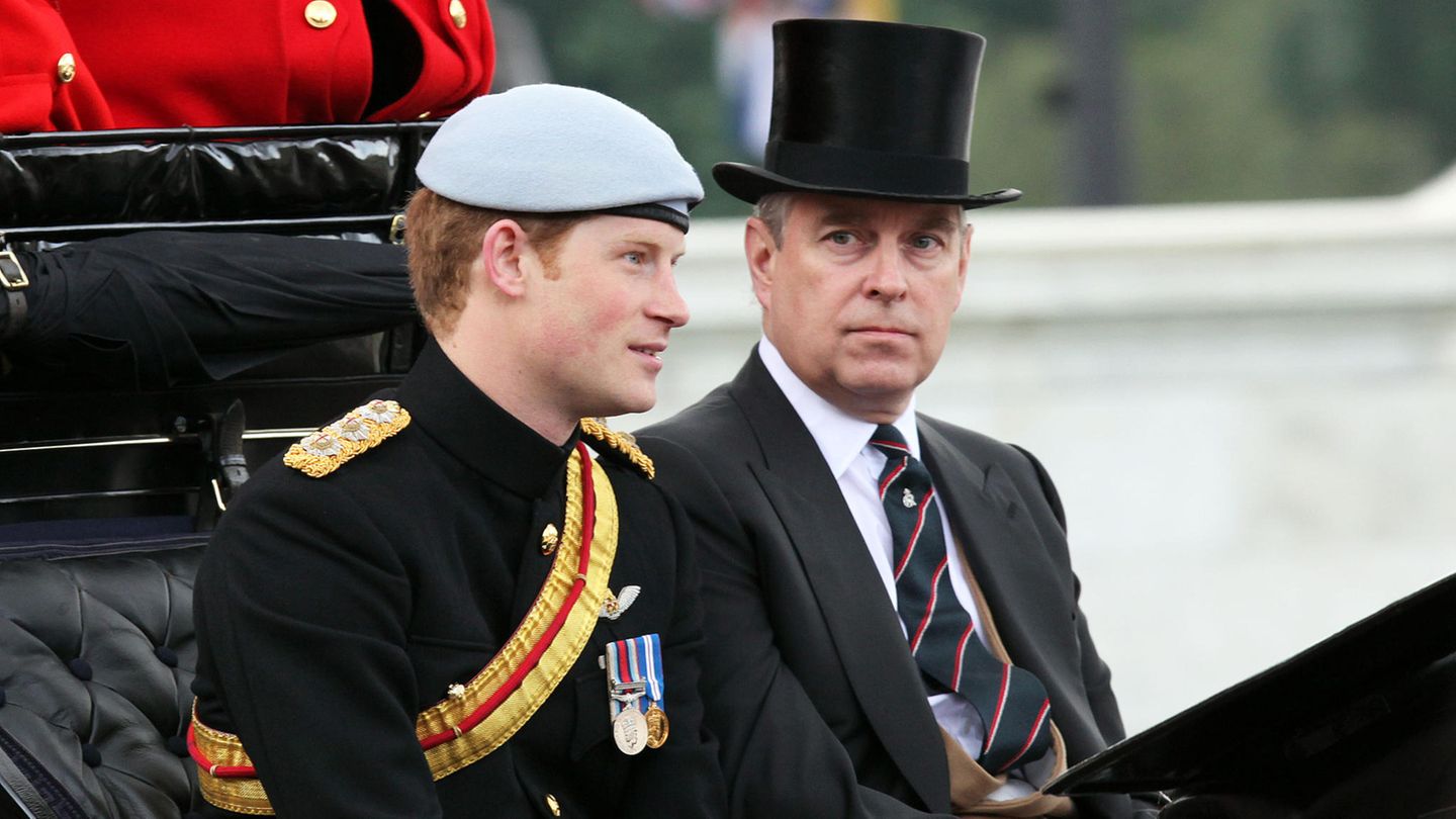 Prinz Harry und Prinz Andrew