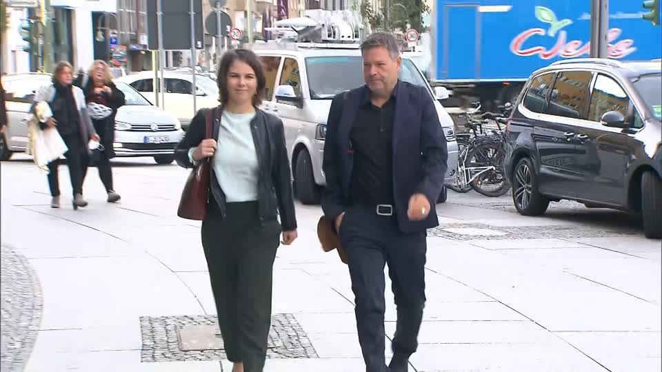 Video: Grüne und FDP sondieren in Berlin Video: Grüne und FDP sondieren in Berlin