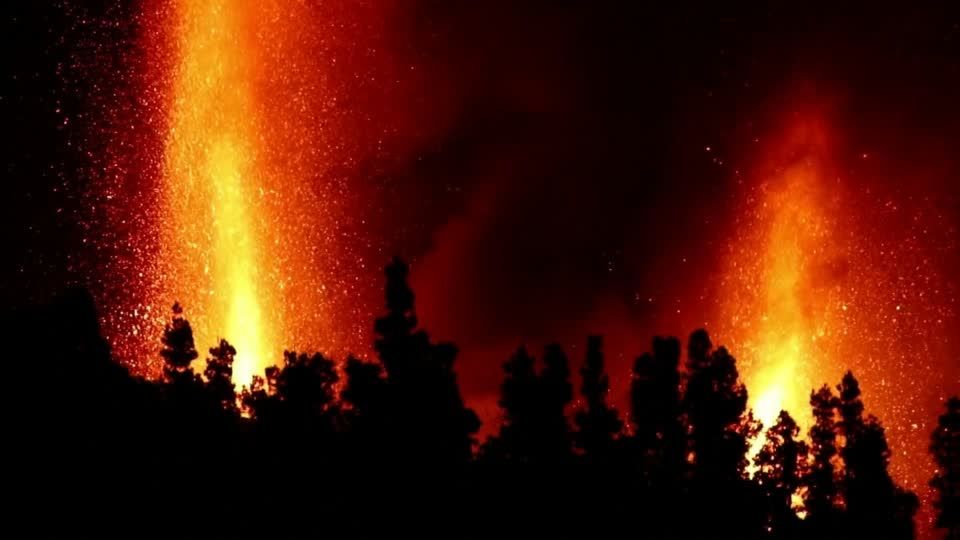 Video: Vulkanbedingte Ausgangssperre