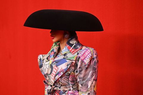US-Rapperin Cardi B auf der Pariser Fashion Week