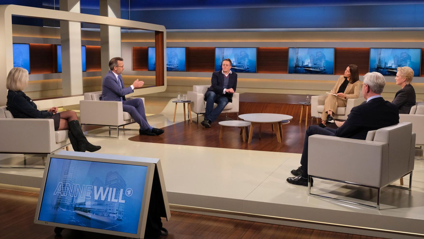 Die Gesprächsrunde bei "Anne Will"