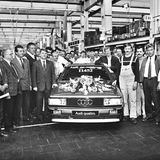 Audi quattro Produktion letzter Ur-Quattro