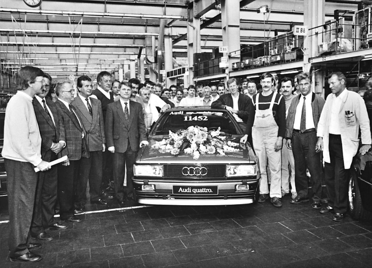 Audi quattro Produktion letzter Ur-Quattro