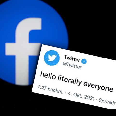 Twitter-Reaktionen auf Facebook-Ausfall