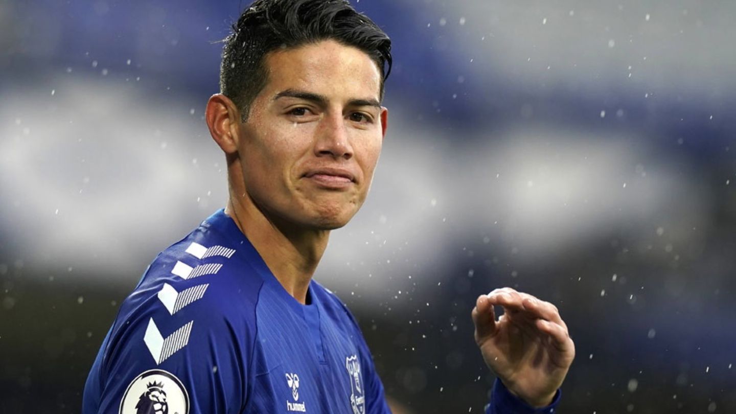 Everton coach Benitez takes James Rodriguez apart: “Prefer money and a comfortable life”