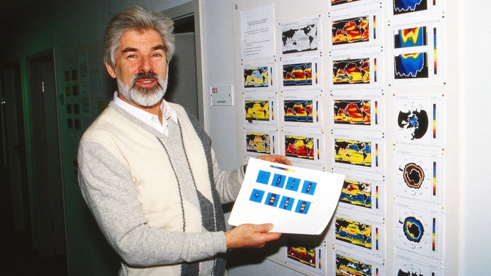 Der deutsche Physiker und Klimaforscher Klaus Hasselmann Der deutsche Physiker und Klimaforscher Klaus Hasselmann