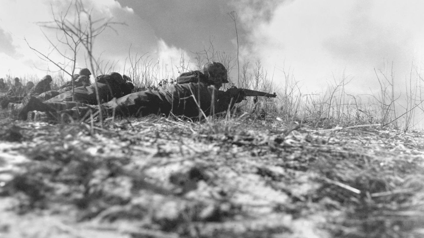Der Rückzug gelang auch, weil die chinesischen Soldaten keine schwere Waffen einsetzen konnten.