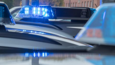 Polizeiautos als Symbolfoto für Unfall am Nürburgring