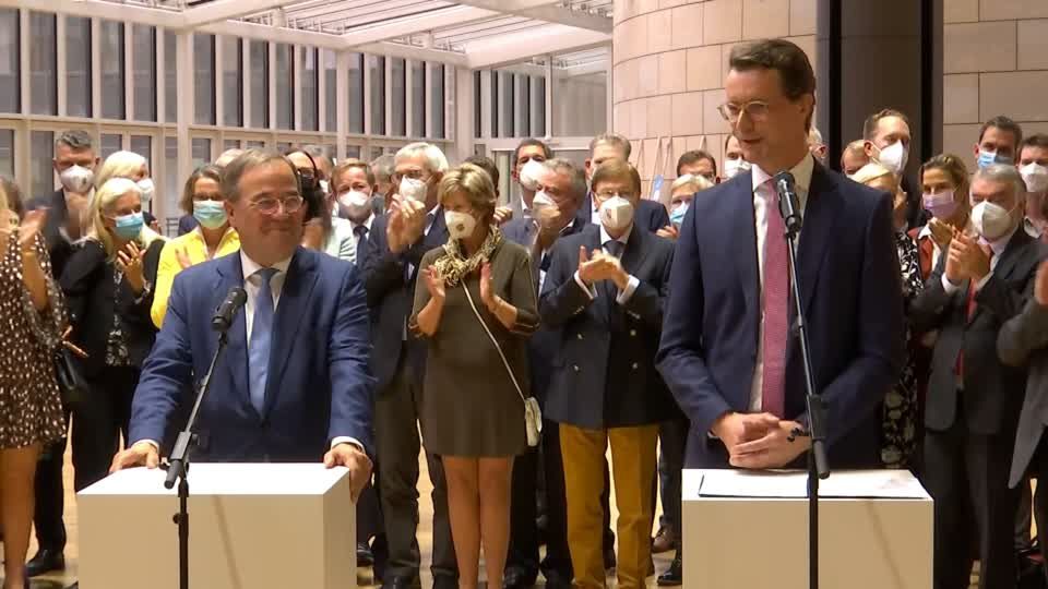Video: Laschet schlägt Wüst als Nachfolger vor Video: Laschet schlägt Wüst als Nachfolger vor