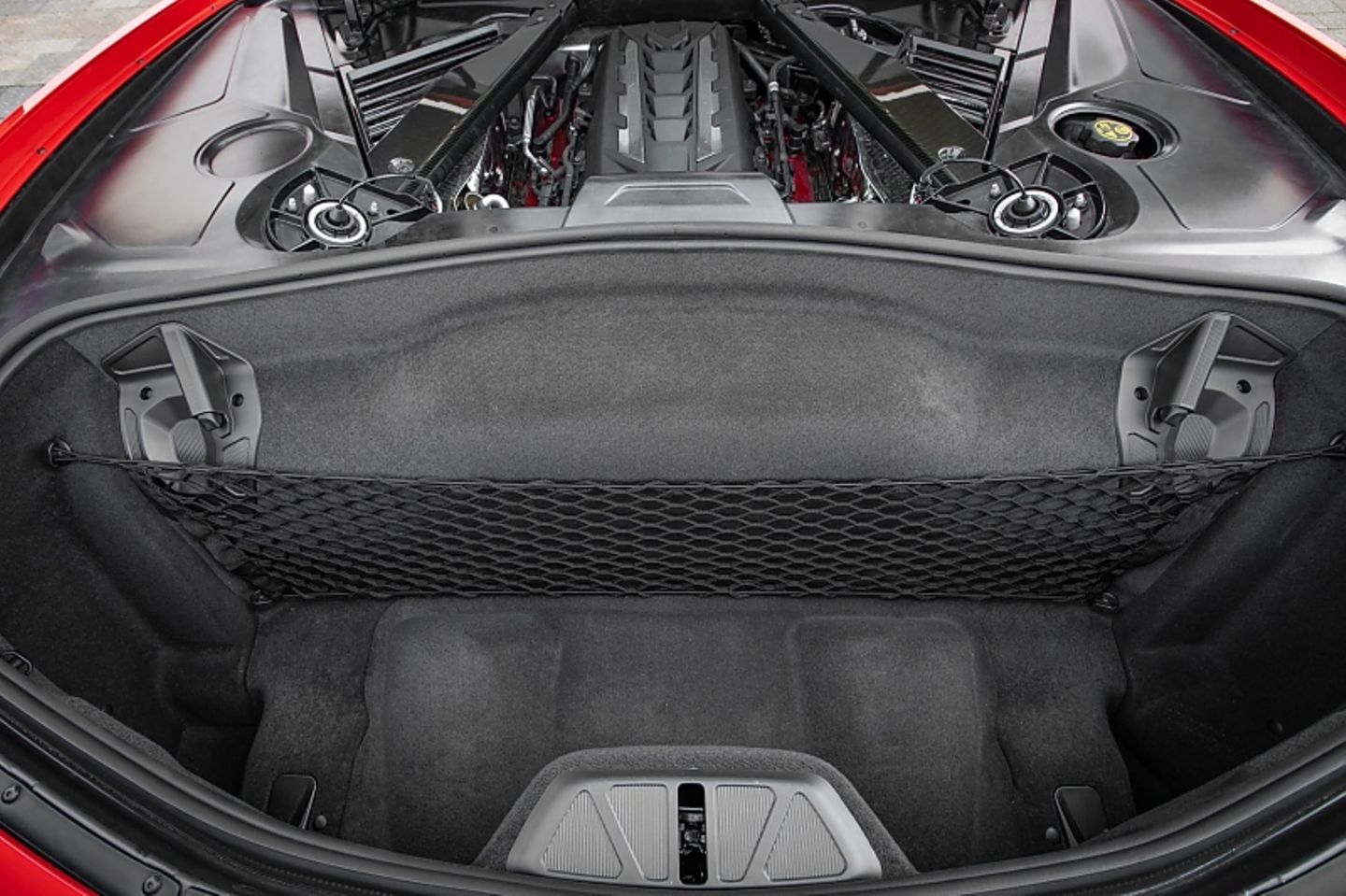 Die Corvette C8 hat zwei Kofferräume