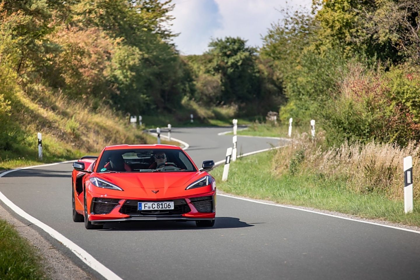 Die Chevrolet Corvette C8 Stingray lässt sich auch komfortabel bewegen