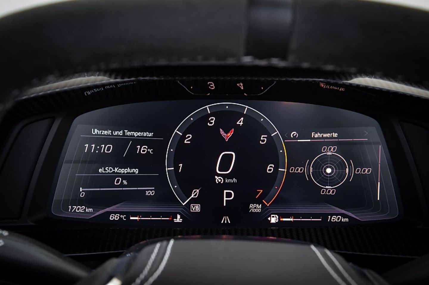 Das Cockpit ist simpel gehalten