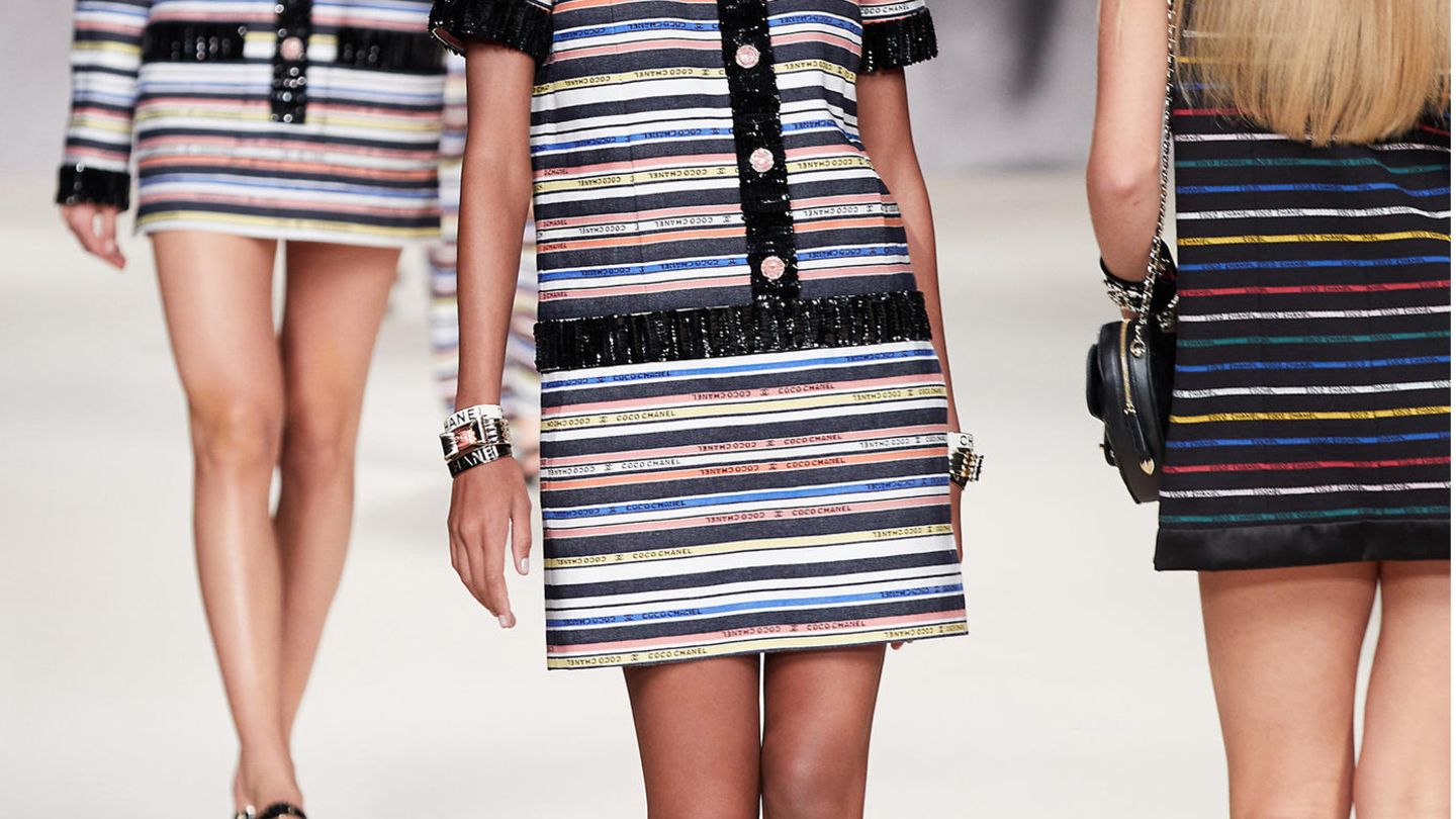 Mode: Die Chanel-Show der Pariser Fashionweek in Bildern