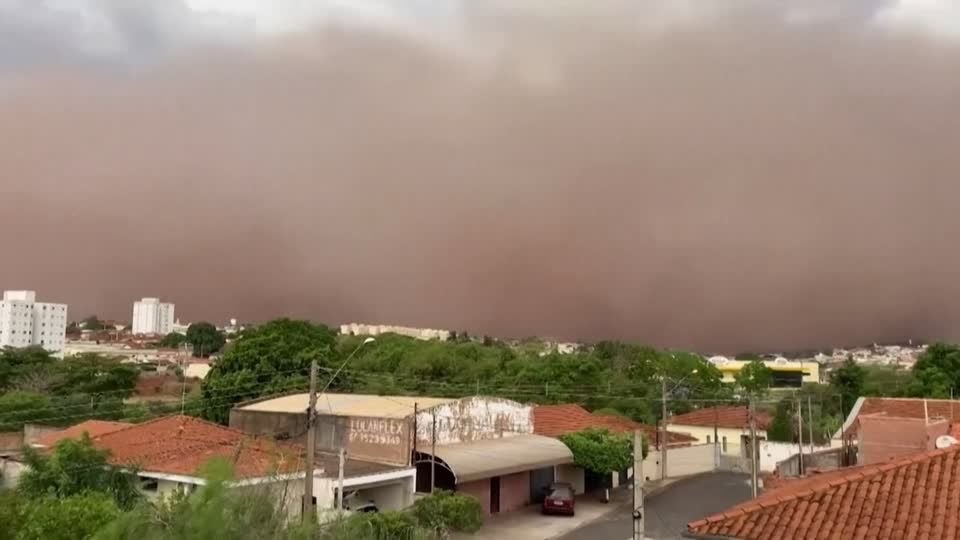 Video: Sandsturm über São Paulo