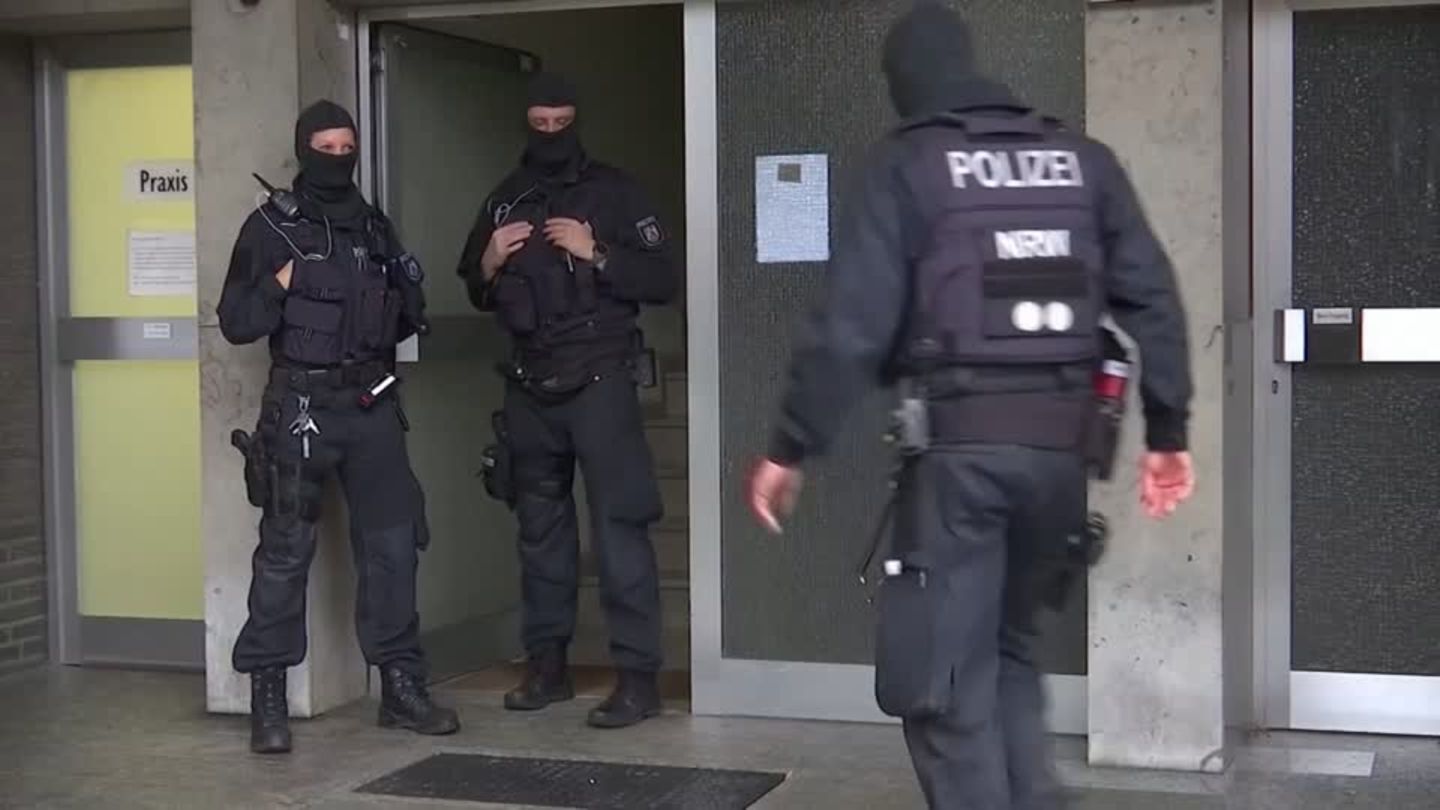 Large police raid against money laundering in NRW (video)