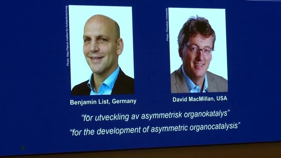 Video: Chemie-Nobelpreis an deutschen Wissenschaftler Video: Chemie-Nobelpreis an deutschen Wissenschaftler