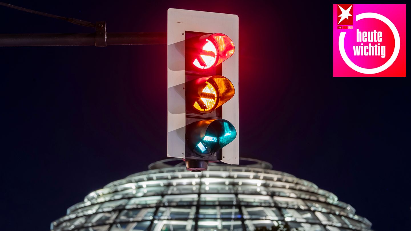 Podcast “important today”: Traffic light discussions: How the SPD, Greens and FDP are looking for compromises