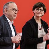 Ampel-Sondierungen 2 - Walter-Borjans Esken