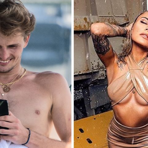Alexander Zverev und Sophia Thomalla