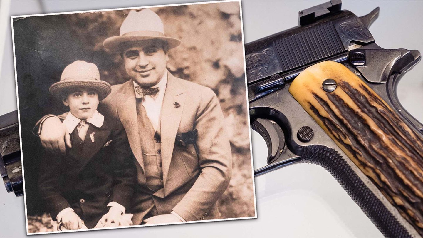 Al Capone’s estate: “Favorite weapon” and Alcatraz letter will also be auctioned (video)