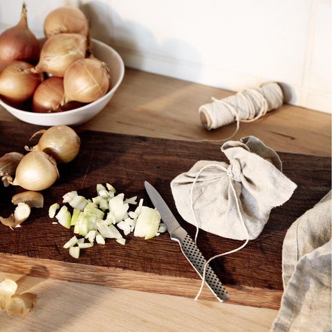 Zwiebelsäckchen selber herstellen