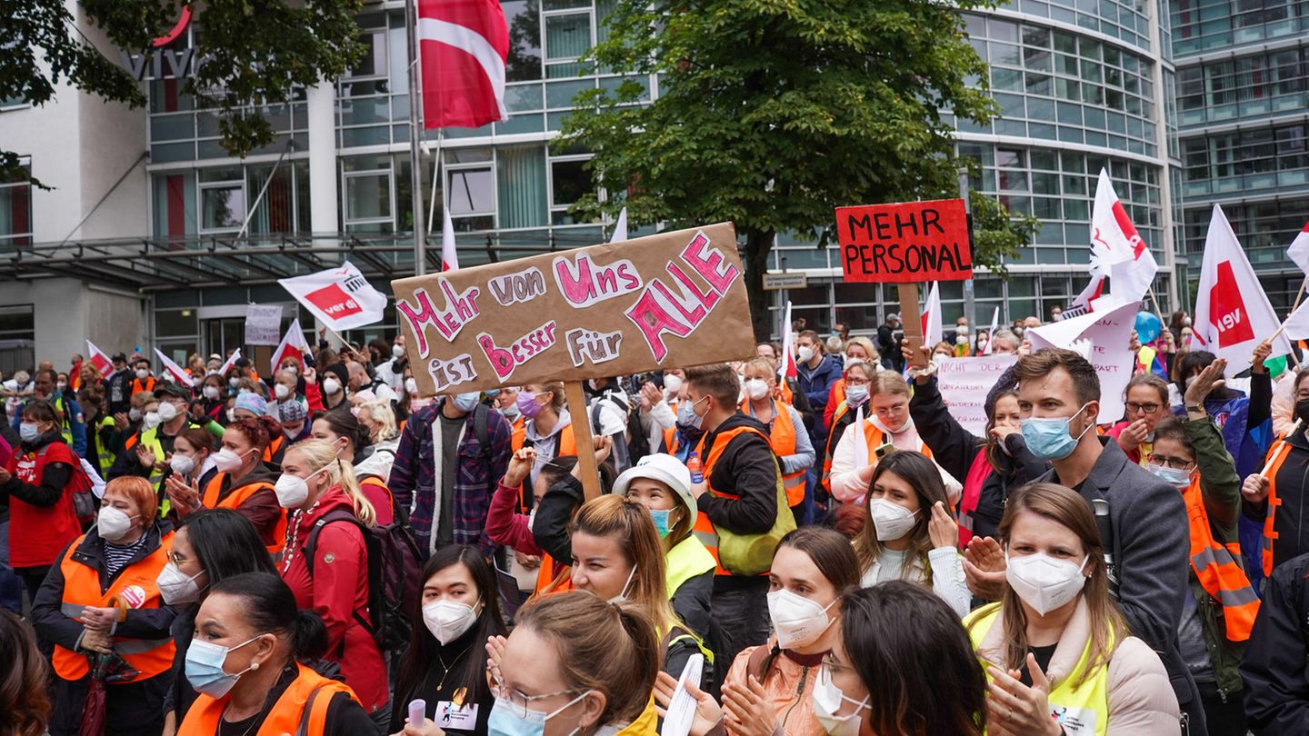 Streik Pflegekräfte Berlin
