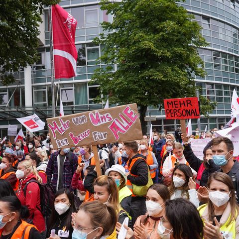 Streik Pflegekräfte Berlin