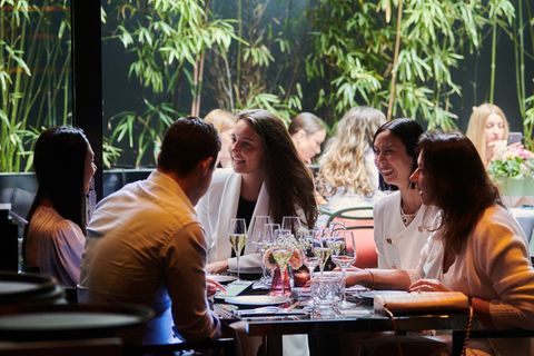 Gäste im Restaurant