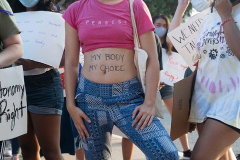 Pro-Choice Aktivistin