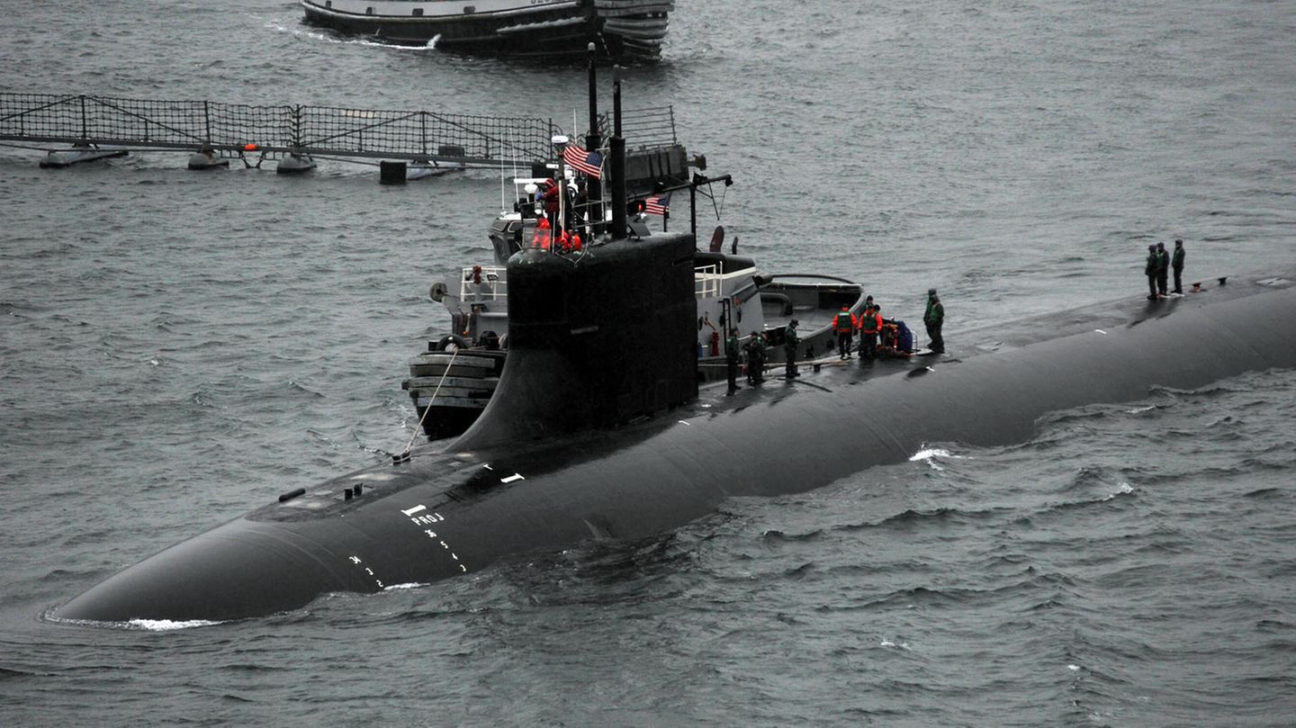 US-Marine: Ungeklärter Zusammenstoß: Atom-U-Boot kollidiert mit unbekanntem Gegenstand