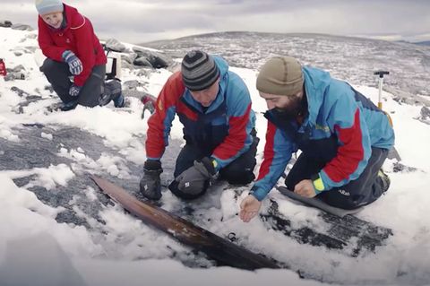 Forscher finden 1300 Jahre alten Ski in Norwegen