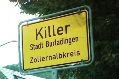 Beliebt bei Souvenir-Jägern: Diebe klauen immer wieder Ortsschild von Killer