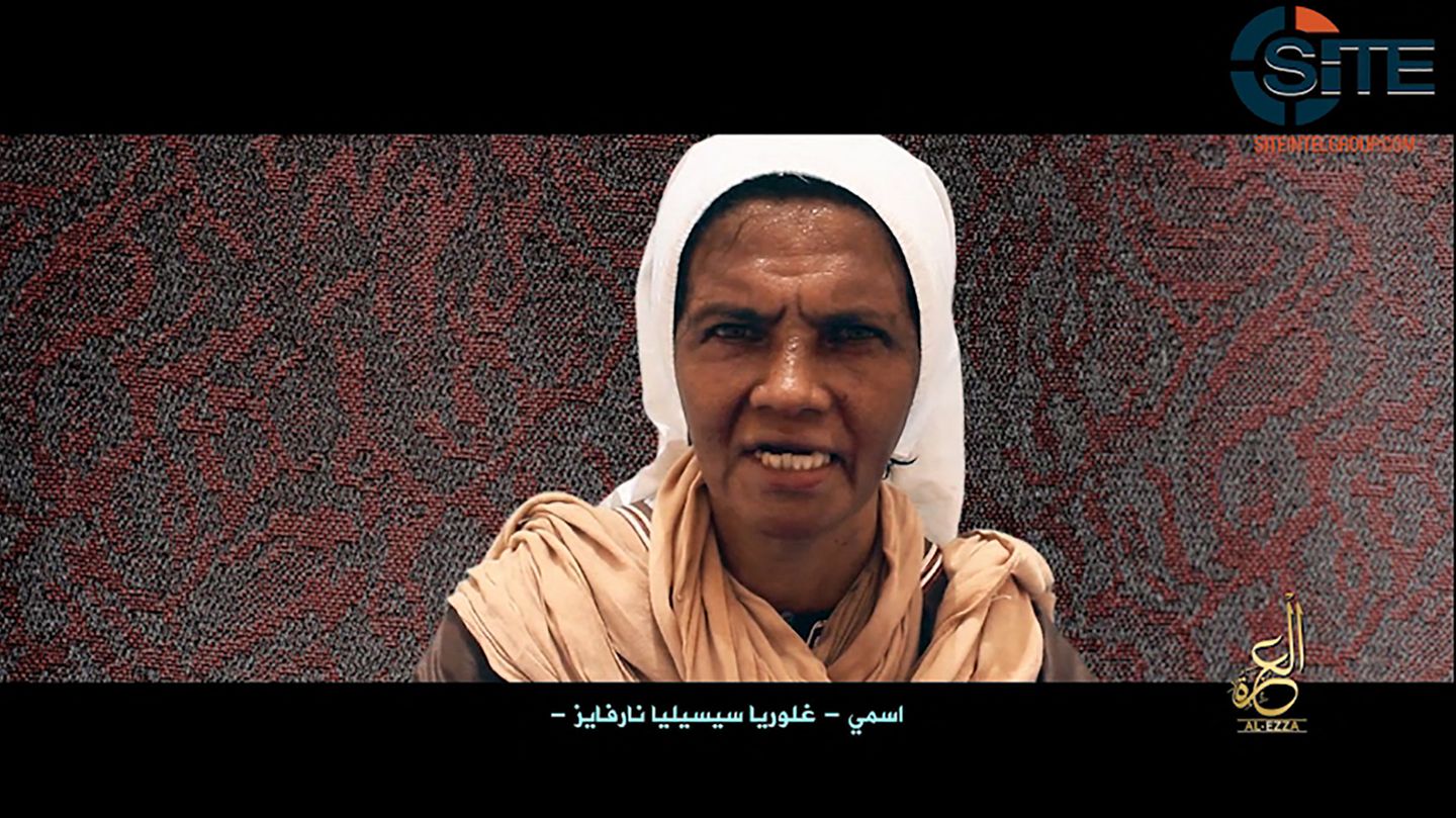 Entführte Nonne Gloria Cecilia Narváez