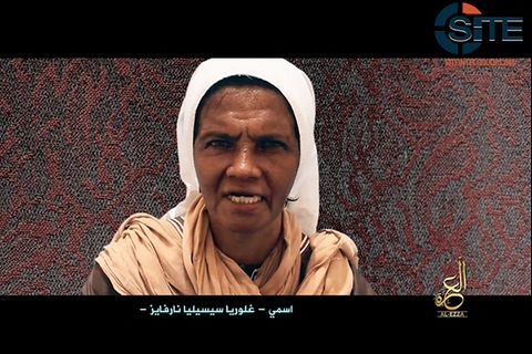 Entführte Nonne Gloria Cecilia Narváez