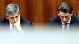 Michael Spindelegger und Sebastian Kurz