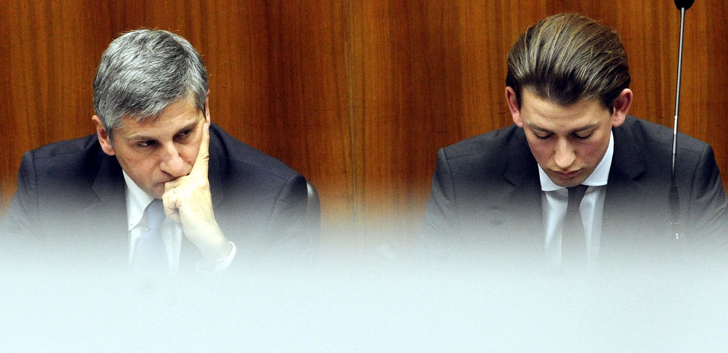 Michael Spindelegger und Sebastian Kurz