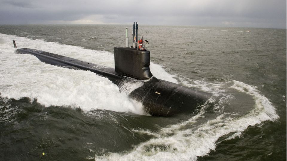 Ein atombetriebenes U-Boot der US Navy