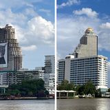 Architekt Rangsan Torsuwan ließ Ende der 1990er Jahre zwei Türme in Bangkok bauen. Die beiden Zwillingstürme könnten unterschiedlicher nicht sein. Der eine ist erfolgreich mit Appartements und Büros ausgestattet, der andere nur eine Ruine.