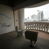 Über diesen Balkon hat nie ein Bewohner in die Stadt hineingeguckt. 