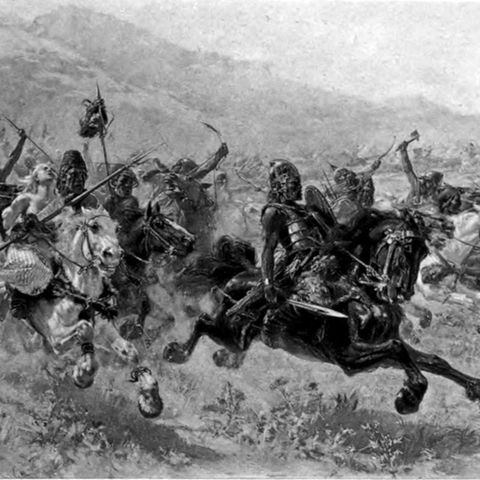 Aëtius gelang es die Hunnen zu schlagen